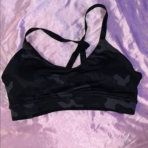 Black Camo Sports Bra